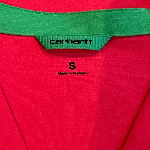 Carhartt Pink Scrub Top, Size Small - Picture 3 of 3